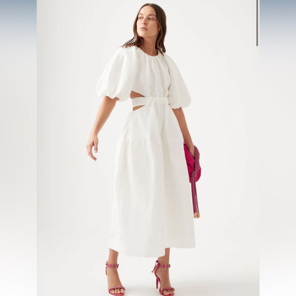 Aje Mimosa Cut Out Midi Dress - Picture 6 of 11